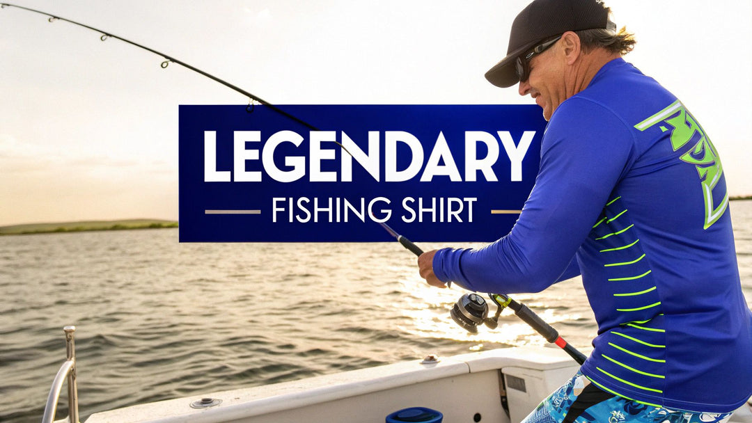 Fishing shirts long sleeve: Forged by Sportfishing Legends
