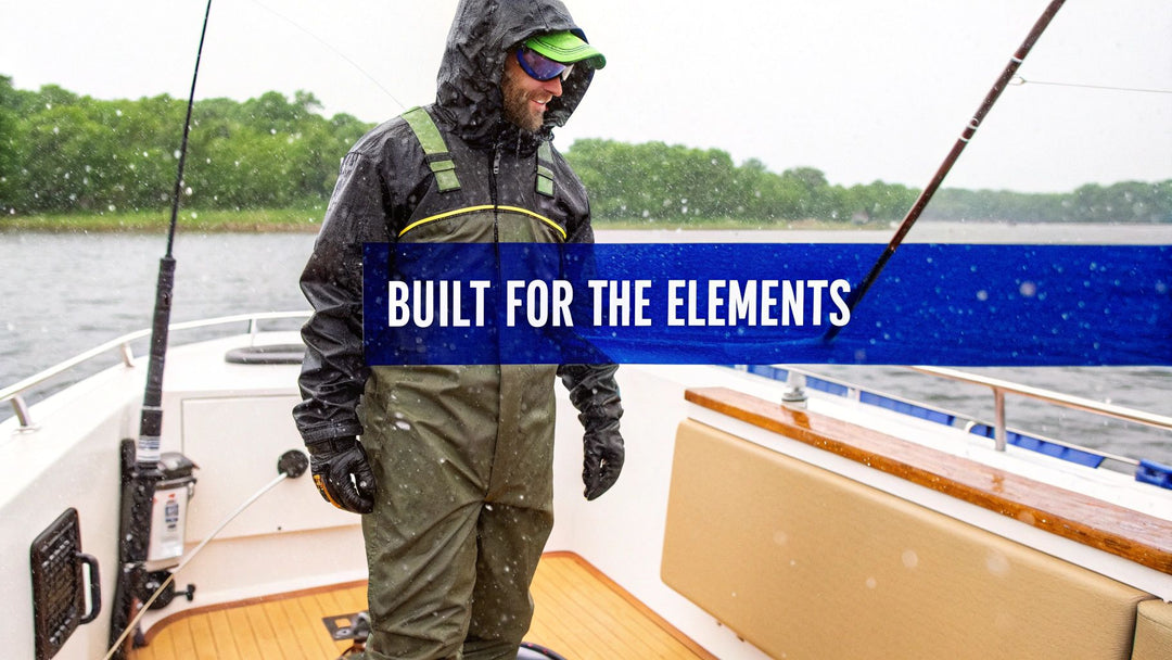 Mens Rain Gear for Fishing Forged by Sportfishing Legends